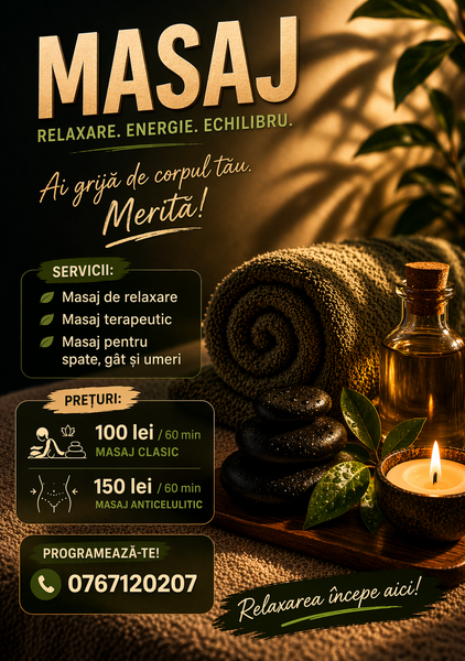 Masaj relaxare